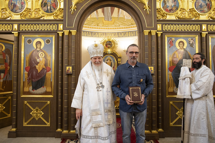 Великое освящение храма праведного Феодора Ушакова в Купавне